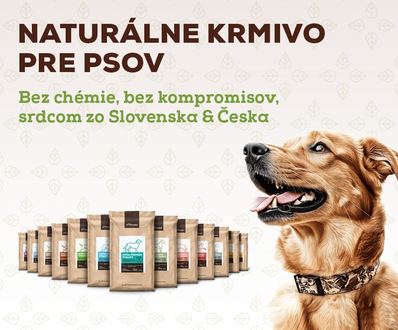 Panakei.sk - Naturálne granule pre psov, vyrobené na Slovensku & Česku.