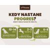 Kroky progresu v kondícii a zdraví psa po kŕmení Panakei
