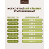 Tabuľka denných nákladov na kŕmenie: Granule Panakei Jeleň lesný SENSITIVE (9kg balenie) pre dospelých psov veľkých plemien (L-XL-XXL).